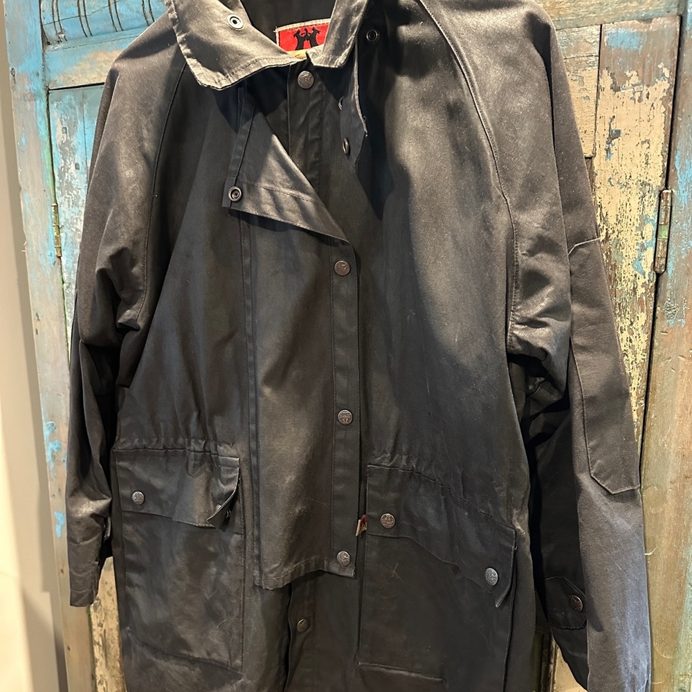 Kakadu Australia Oilcloth Workhorse Drover Jacket